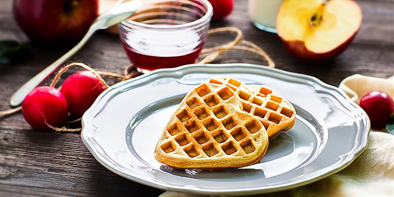 Przepis na białkowe gofry